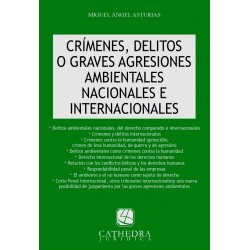 CRÍMENES, DELITOS O GRAVES AGRESIONES AMBIENTALES  nacionales e internacionales